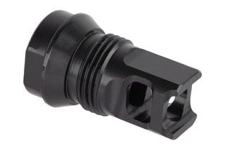 Breek Arms 2BO-S 30 cal 5/8x24 Short Single Port Muzzle Brake is heat treated for durability.
